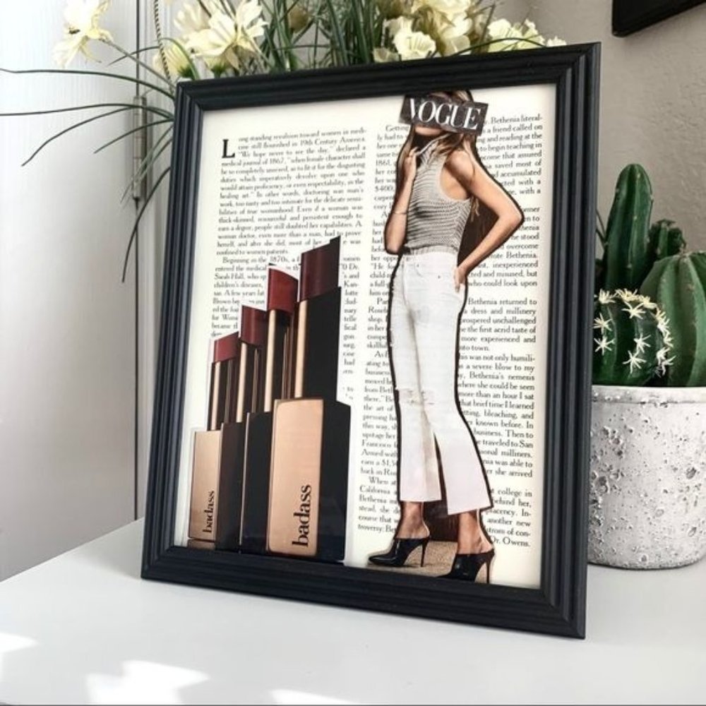 Vogue Theme Handmade 8x10 Fashion Collage